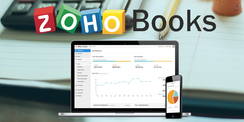 , Planificar acciones personalizadas con Zoho Books